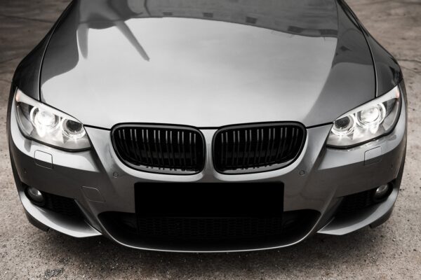 BMW 3 Serie grill glans zwart