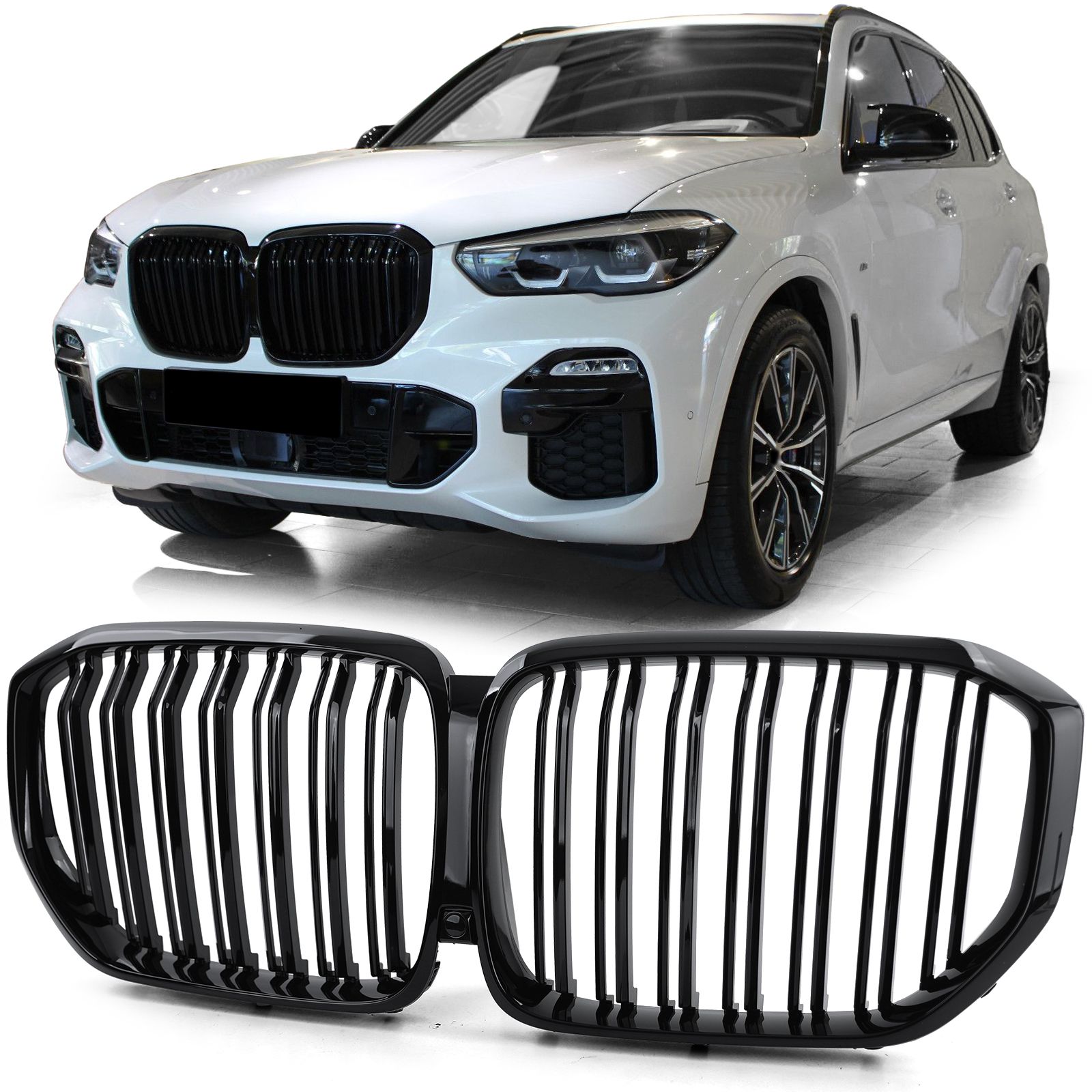 BMW X5 G05 grill glans zwart