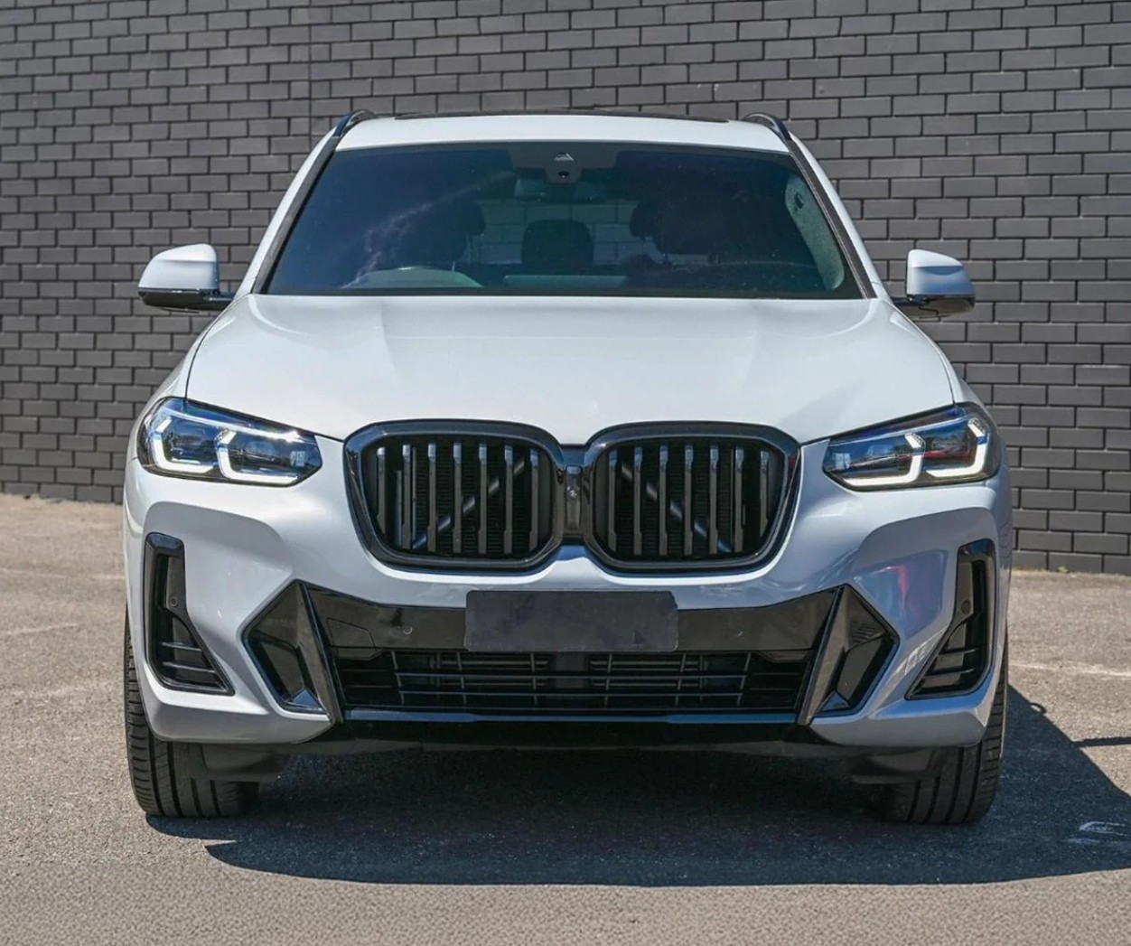 BMW X3 G01 LCI grill glans zwart