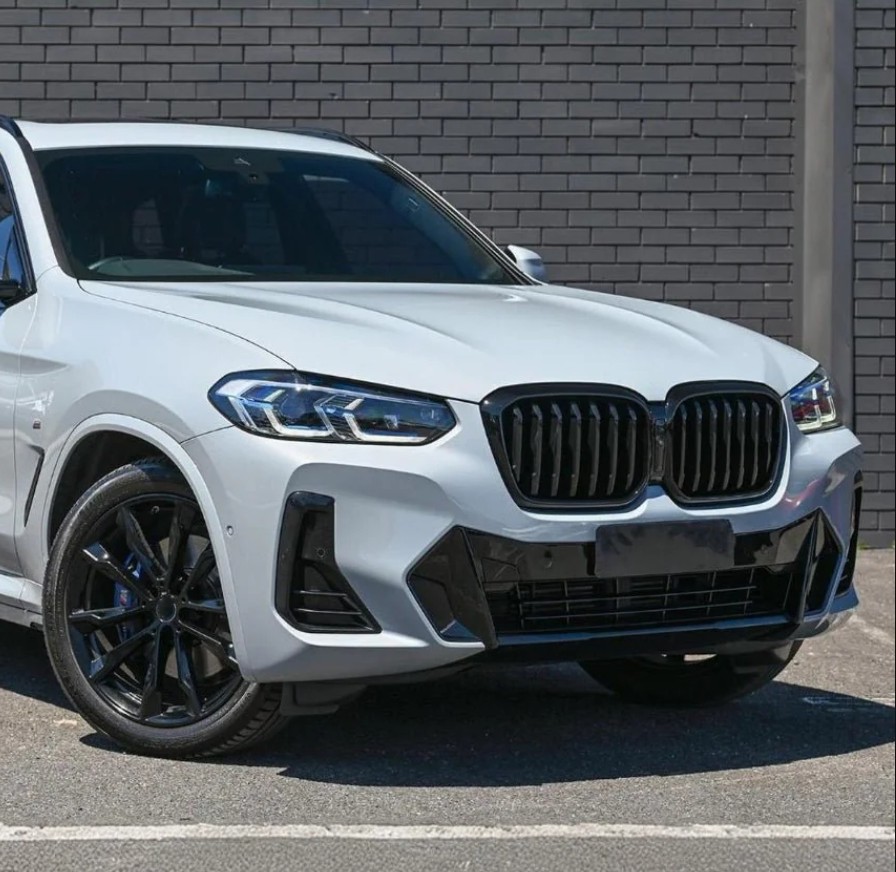 BMW X3 G01 LCI grill glans zwart