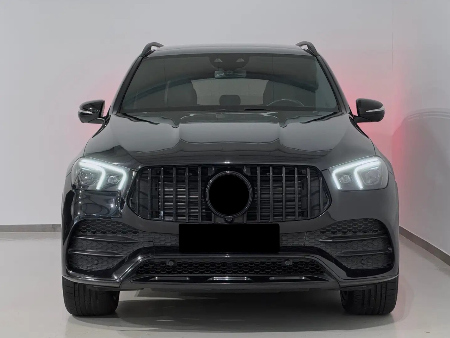 Mercedes GLE AMG grill glans zwart