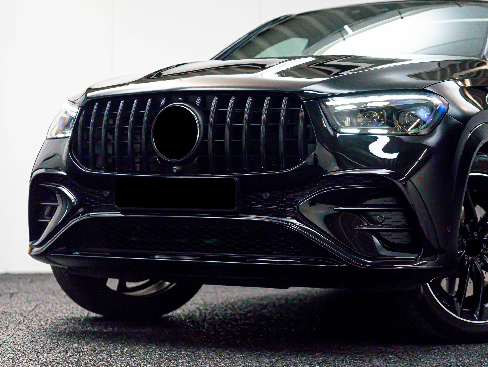 Mercedes GLE AMG grill glans zwart