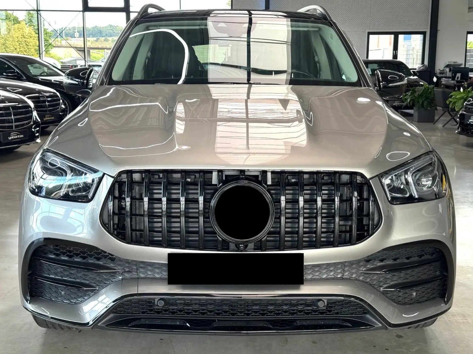 Mercedes GLE AMG grill glans zwart