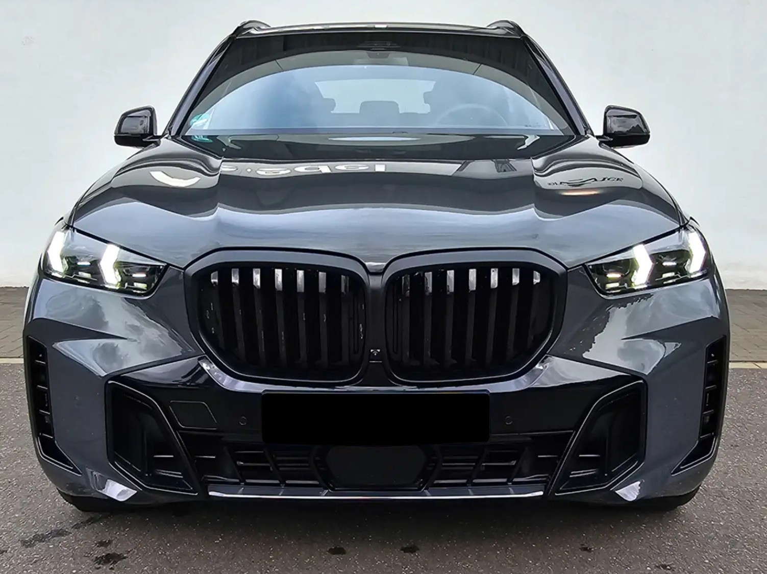 BMW X5 G05 LCI grill glans zwart