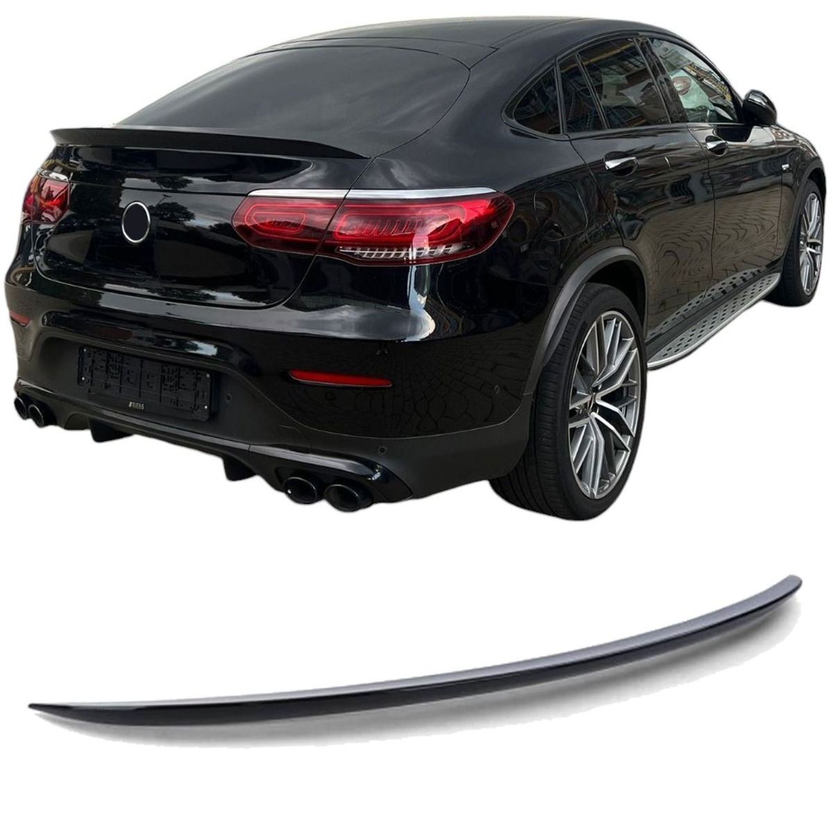 GLC coupe spoiler glans zwart