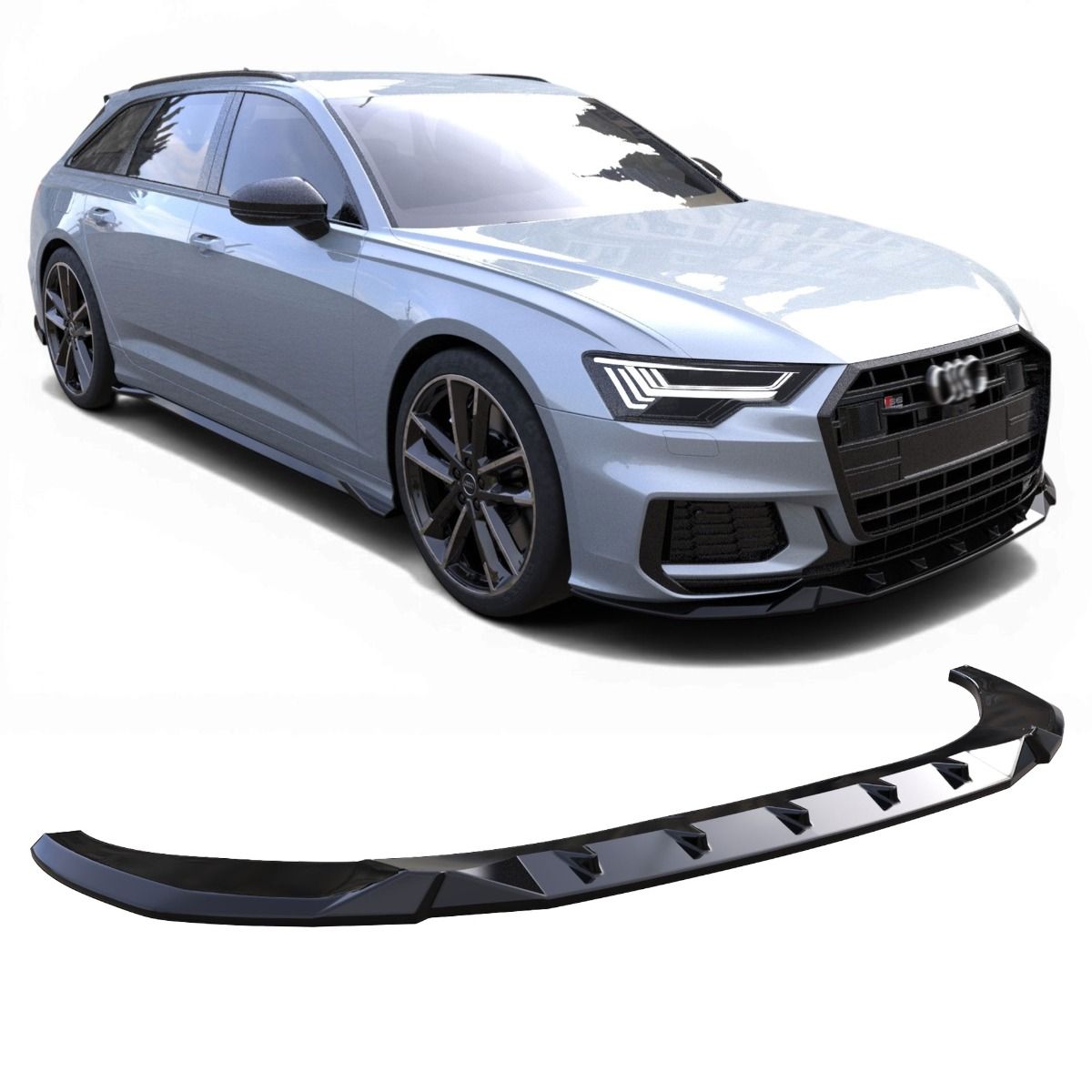 Voorspoiler Audi A6 C8 S-Line