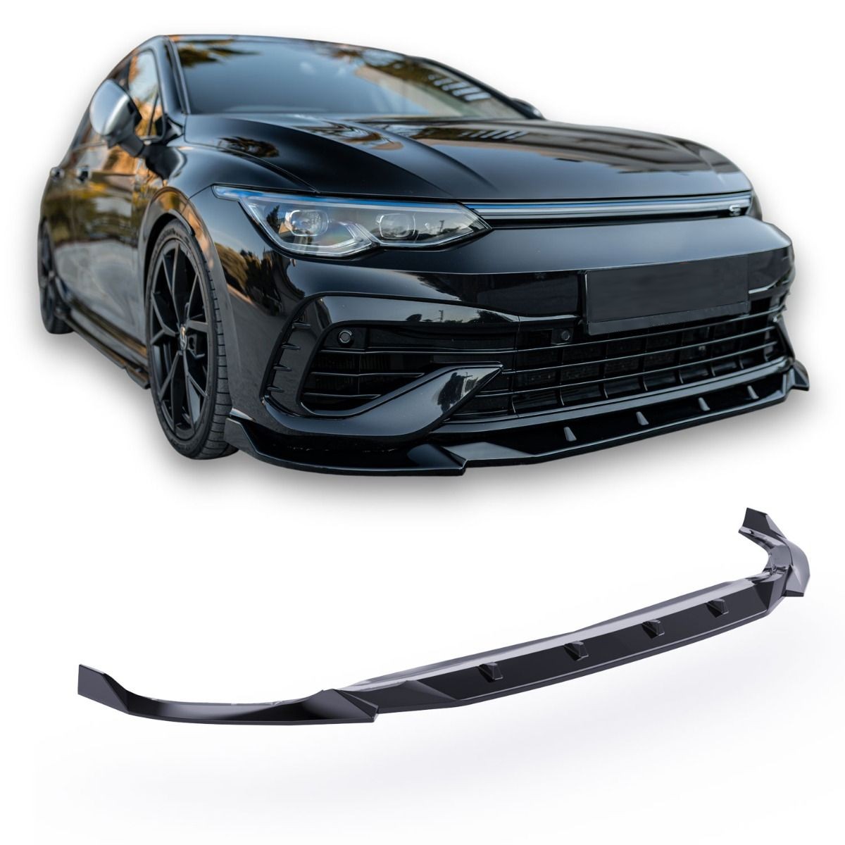 Voorspoiler VW Golf 8 R